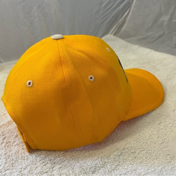 Yellow Adjustable "NYC" Cotton Baseball Cap - Picture 7 of 14